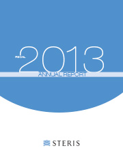 2013 STERIS Annual Report